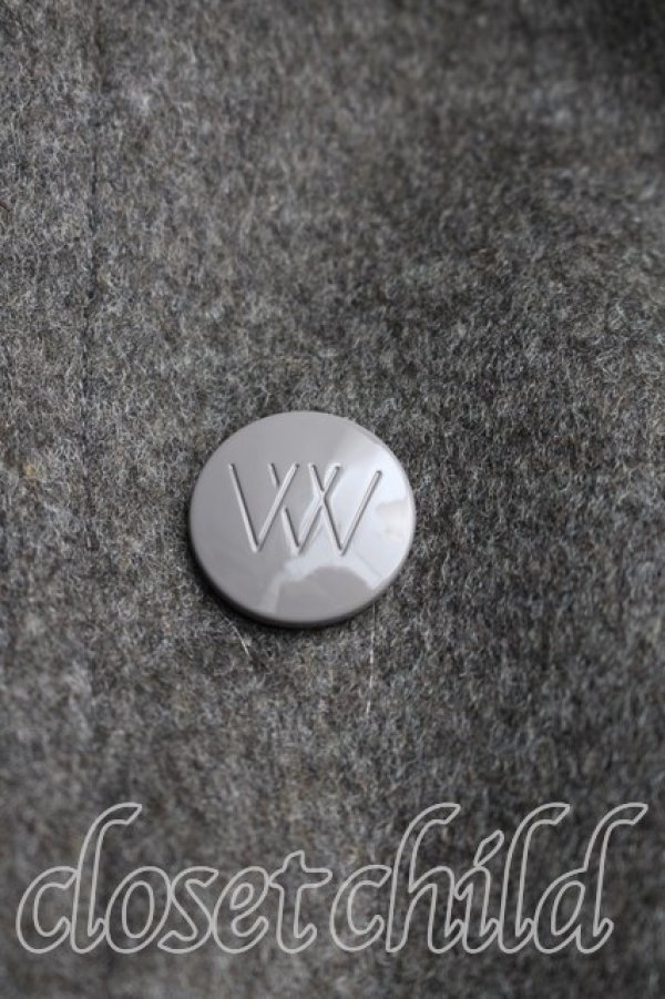 画像5: ヴィヴィアンウエストウッド MAN 中古 / ポンチョ 46（M相当） 灰  H-26-01-18-012-co-OD-ZH (5)
