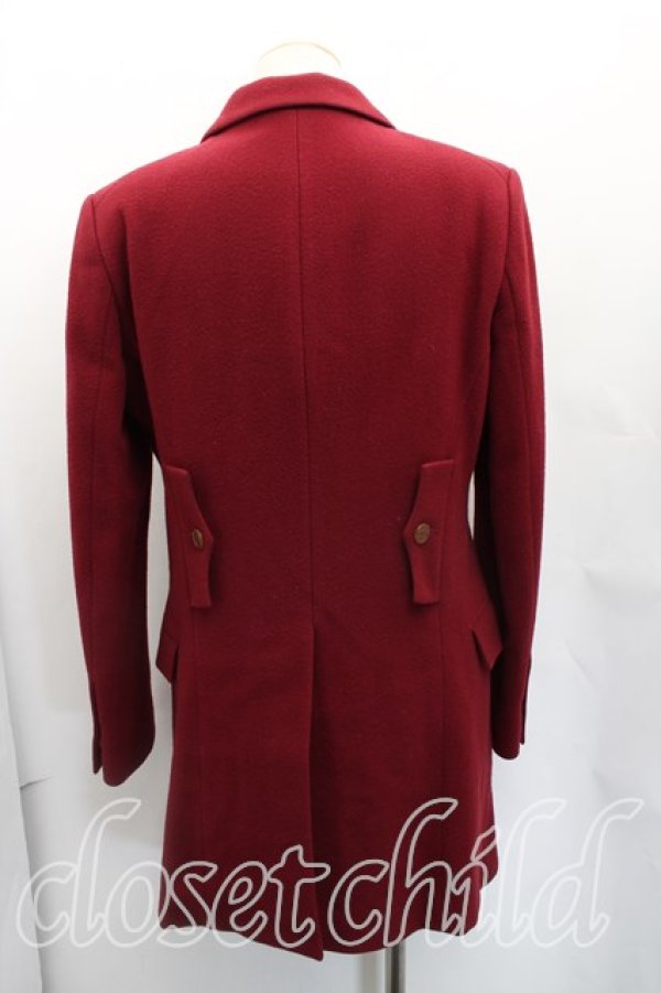 画像2: ヴィヴィアンウエストウッド 中古 / ヒルトリカルコート 48（メンズL相当） ボルドー  H-26-01-18-013-co-OD-ZH (2)