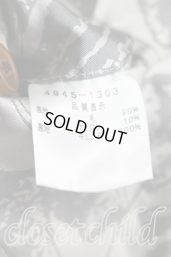 画像4: ヴィヴィアンウエストウッド MAN 中古 / チェスターコート 46（メンズM相当） 黒  H-26-01-18-014-co-OD-ZH (4)