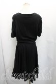 画像2: ヴィヴィアンウエストウッド 中古 / 単色オーブ刺繍Aラインワンピース 2(9号相当) 黒  H-26-01-25-003-op-IN-ZH (2)