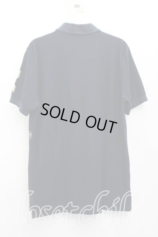 画像2: ヴィヴィアンウエストウッド MAN 中古 / ハンドドローチェックポロ 46(メンズM相当) 紺  H-26-01-25-027-to-IN-ZH (2)