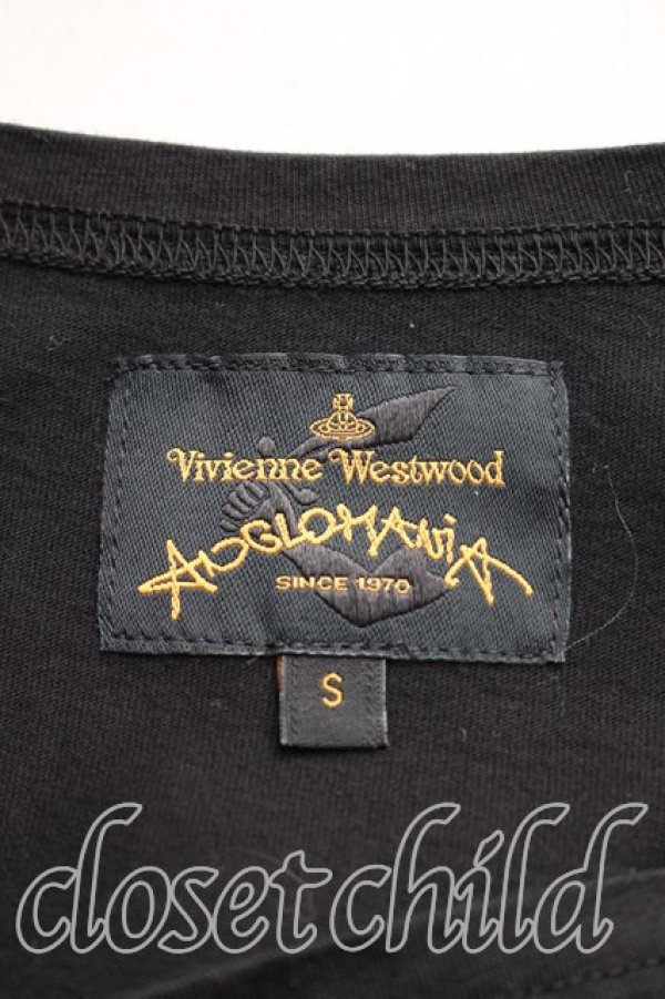 画像3: ヴィヴィアンウエストウッド 中古 / I AM EXPENSIV半袖カットソー S 黒  H-26-01-25-031-to-IN-ZH (3)