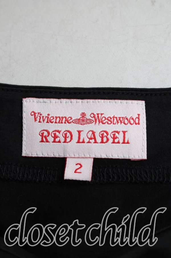 画像3: ヴィヴィアンウエストウッド 中古 / 単色オーブ刺繍切替フレアトップス 2(9号相当) 黒  H-26-01-25-032-to-IN-ZH (3)
