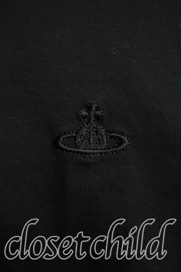 画像6: ヴィヴィアンウエストウッド 中古 / 単色オーブ刺繍切替フレアトップス 2(9号相当) 黒  H-26-01-25-032-to-IN-ZH (6)