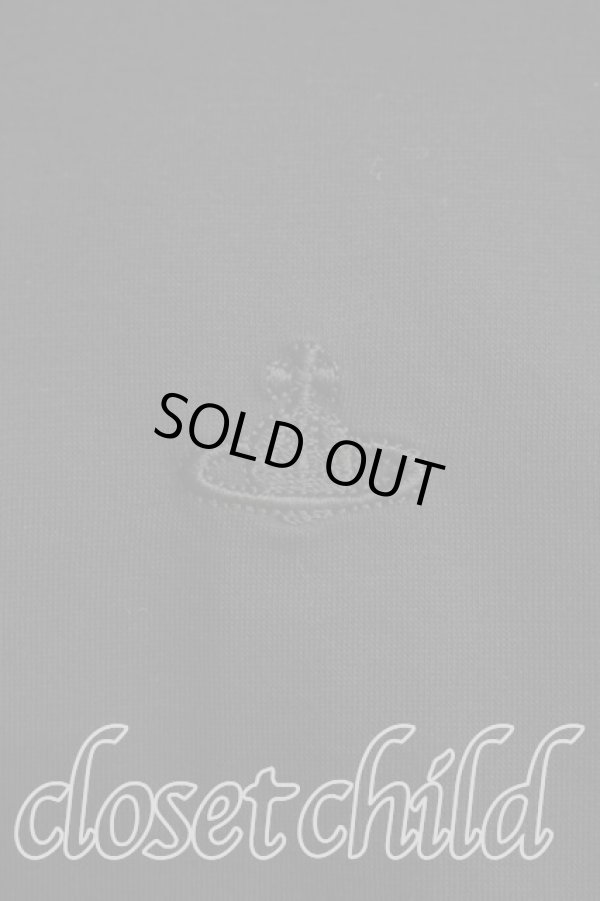 画像6: ヴィヴィアンウエストウッド 中古 / 単色オーブ刺繍切替フレアトップス 2(9号相当) 黒  H-26-01-25-032-to-IN-ZH (6)