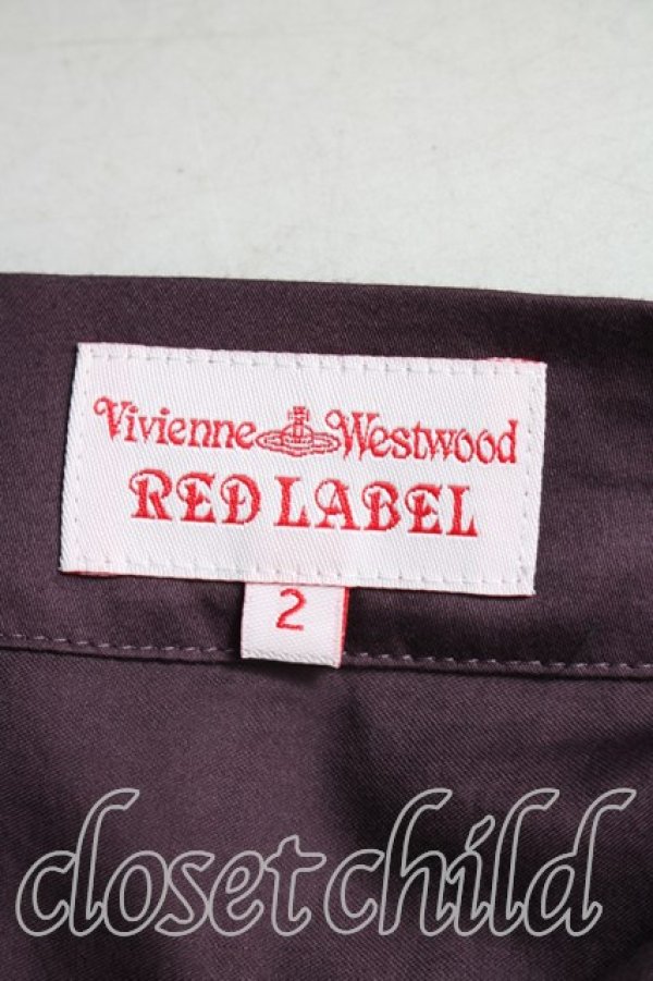 画像3: ヴィヴィアンウエストウッド 中古 / 単色オーブ刺繍半袖トップス 2（9号相当） 紫  H-26-01-25-033-to-IN-ZH (3)