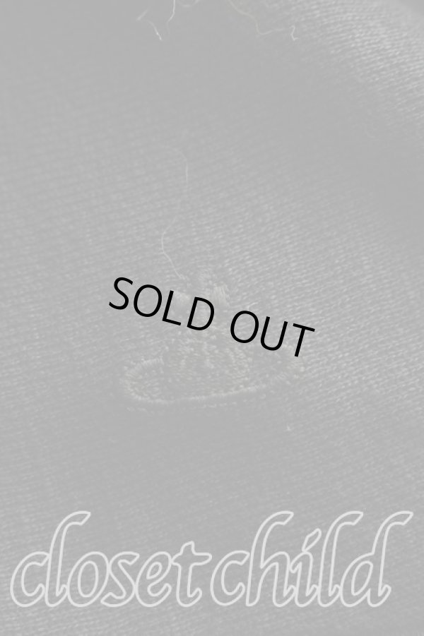 画像6: ヴィヴィアンウエストウッド 中古 / 単色オーブ刺繍Aラインワンピース 2(9号相当) 黒  H-26-01-25-003-op-IN-ZH (6)