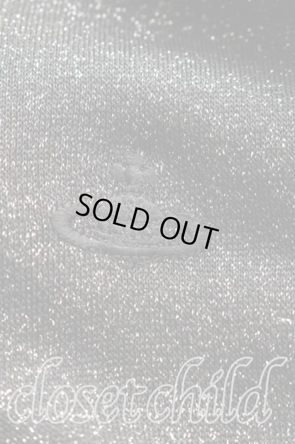 画像6: ヴィヴィアンウエストウッド MAN 中古 / ラメ折カーディガン 表記ナシ 黒  H-26-01-25-034-to-IN-ZH (6)