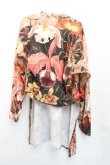 画像2: ヴィヴィアンウエストウッド MAN 中古 / ボタニカル変形カットソー 44（メンズS相当） ベージュ  H-26-01-25-037-to-OD-ZH (2)