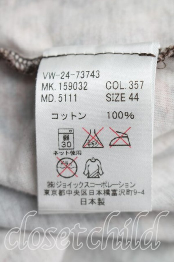 画像4: ヴィヴィアンウエストウッド MAN 中古 / ボタニカル変形カットソー 44（メンズS相当） ベージュ  H-26-01-25-037-to-OD-ZH (4)