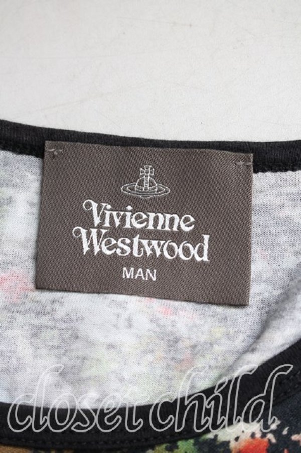 画像3: ヴィヴィアンウエストウッド 中古 / フラワーブーケBIGカットソー FREE 黒  H-26-01-25-038-to-OD-ZH (3)