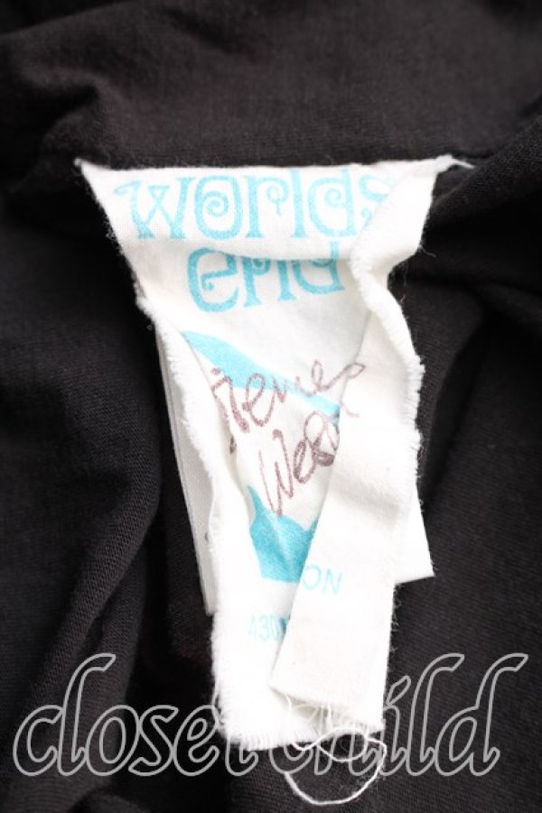 画像3: Worlds End 中古 / CRスクエアTシャツ  黒  H-26-01-25-039-to-OD-ZH (3)