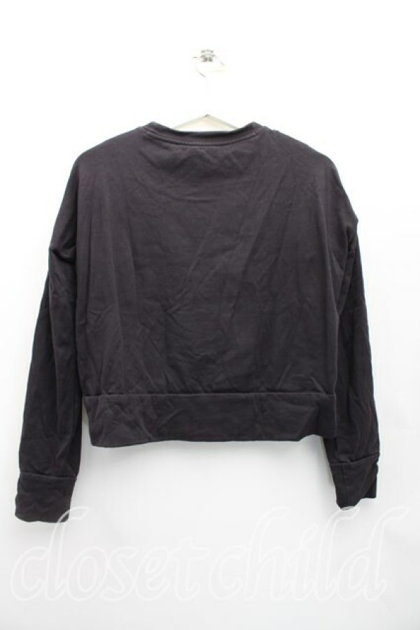 画像2: ヴィヴィアンウエストウッド 中古 / ロゴ刺繍スウェット 2（9号相当） 紺  H-26-01-25-041-to-OD-ZH (2)