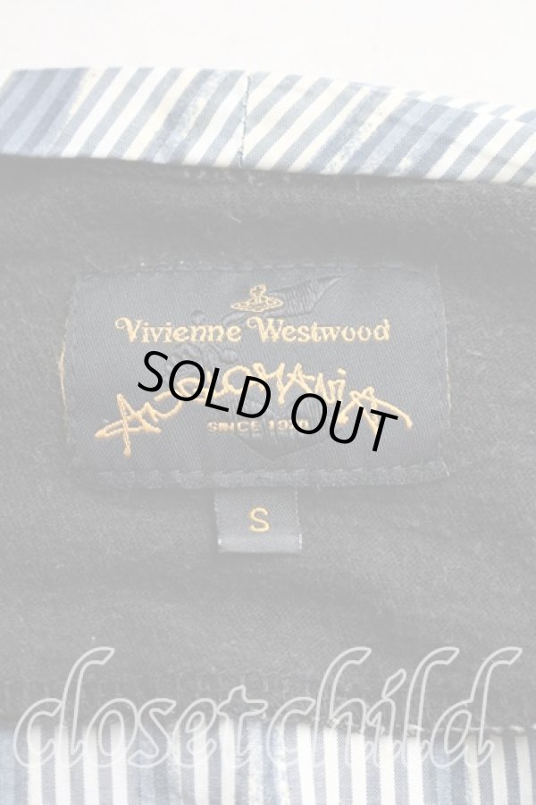 画像3: ANGLOMANIA 中古 / アナーキー変形カットソー S 黒  H-26-01-25-043-to-OD-ZH (3)