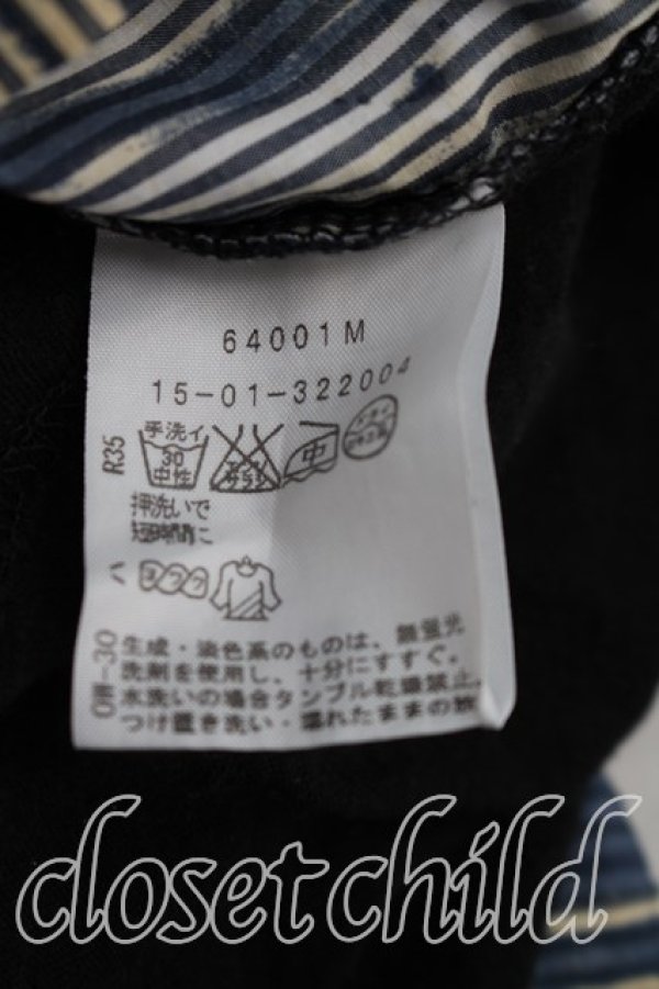 画像4: ANGLOMANIA 中古 / アナーキー変形カットソー S 黒  H-26-01-25-043-to-OD-ZH (4)