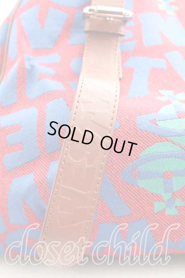 画像5: ヴィヴィアンウエストウッド 中古 / ストーンエイジハンドバッグ  赤  H-26-01-25-044-ba-OD-ZH (5)