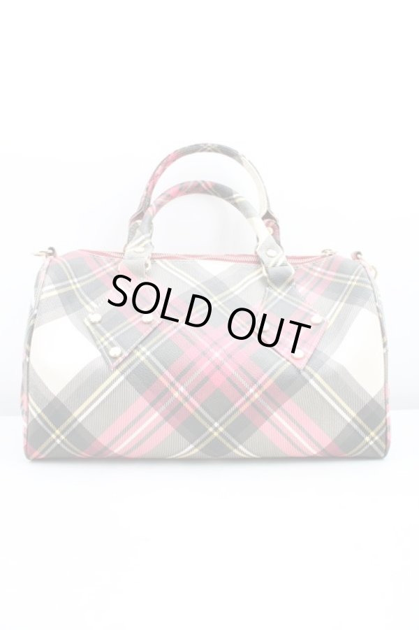 画像2: ヴィヴィアンウエストウッド 中古 / ダービーボストンバッグ  エキシビジョン  H-26-01-25-045-ba-OD-ZH (2)