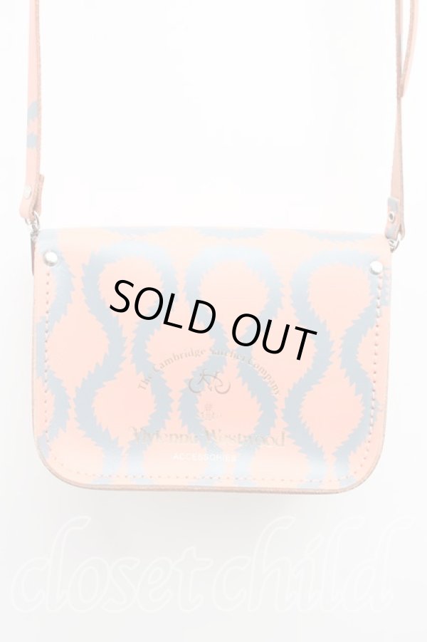 画像2: ヴィヴィアンウエストウッド 中古 / ミニサッチェルスクイグルバッグ  茶  H-26-01-25-046-ba-OD-ZH (2)