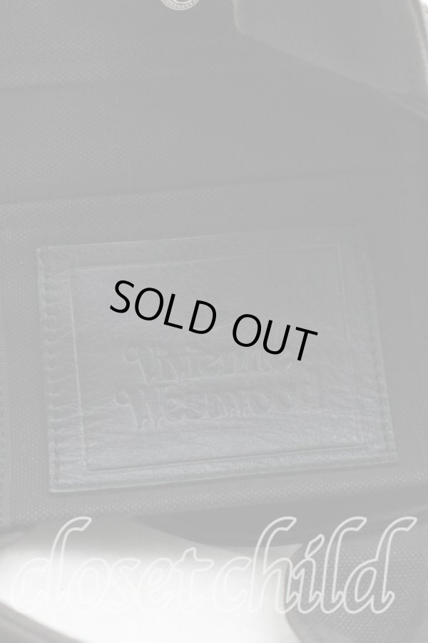 画像4: ヴィヴィアンウエストウッド 中古 / キャンバスミニトート  黒  H-26-01-25-047-ba-OD-ZH (4)