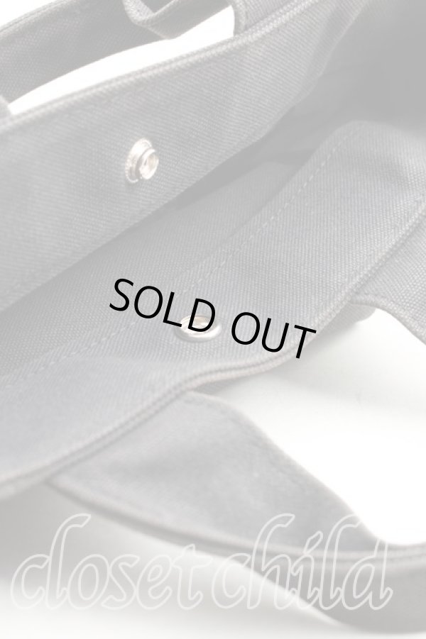 画像5: ヴィヴィアンウエストウッド 中古 / キャンバスミニトート  黒  H-26-01-25-047-ba-OD-ZH (5)