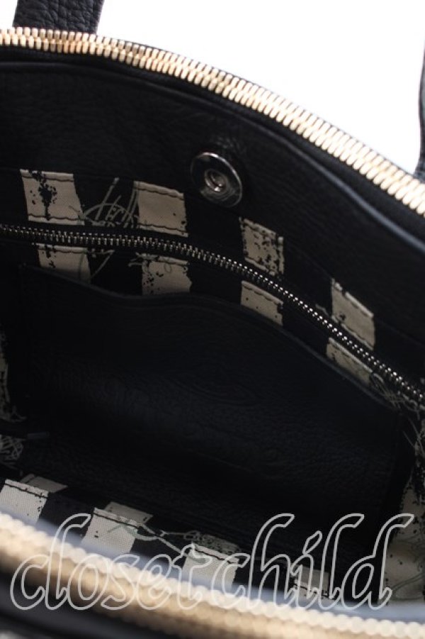 画像5: ヴィヴィアンウエストウッド 中古 / モシーク2wayバッグ  黒  H-26-01-25-049-ba-IN-ZH (5)