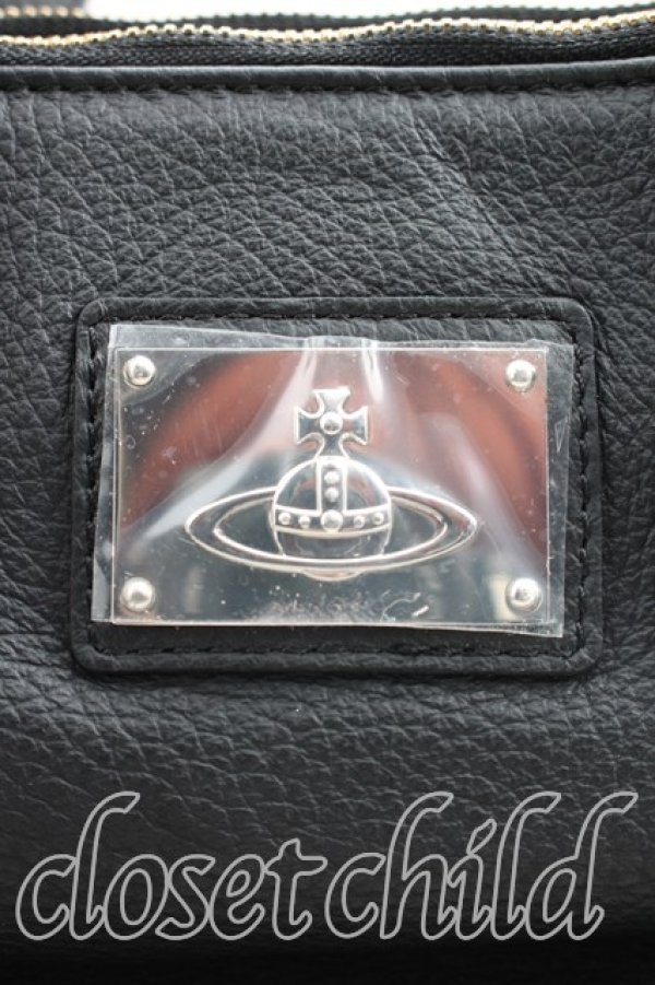 画像6: ヴィヴィアンウエストウッド 中古 / モシーク2wayバッグ  黒  H-26-01-25-049-ba-IN-ZH (6)