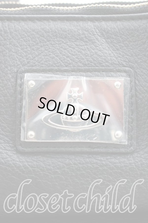 画像6: ヴィヴィアンウエストウッド 中古 / モシーク2wayバッグ  黒  H-26-01-25-049-ba-IN-ZH (6)