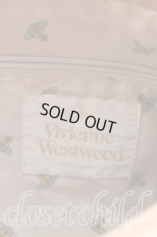 画像5: ヴィヴィアンウエストウッド 中古 / アコードドラムバッグ  キャメル  H-26-01-25-051-ba-OD-ZH (5)