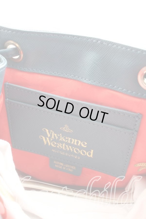 画像5: ヴィヴィアンウエストウッド 中古 /IO　サフィアーノミニバケット  青  H-26-01-25-053-ba-OD-ZH (5)