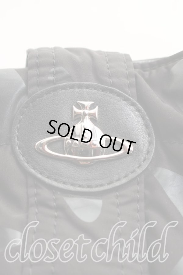 画像6: ヴィヴィアンウエストウッド 中古 / AR2ハンドバッグ  黒  H-26-01-25-054-ba-OD-ZH (6)