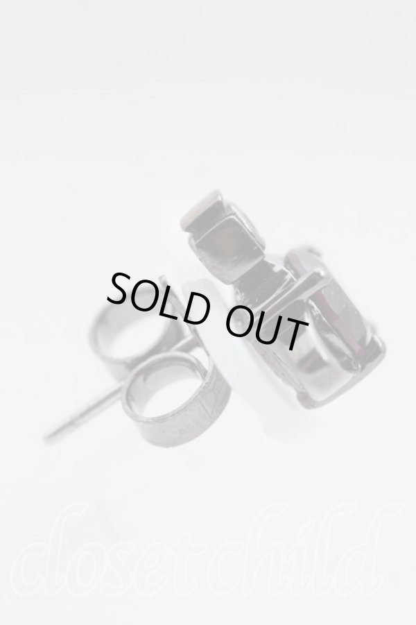 画像2: ヴィヴィアンウエストウッド 中古 / MAN.REINAシングルスタッドピアス  ガンメタ  H-26-01-25-057-er-OD-ZH (2)