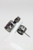 画像3: ヴィヴィアンウエストウッド 中古 / MAN.REINAシングルスタッドピアス  ガンメタ  H-26-01-25-057-er-OD-ZH (3)