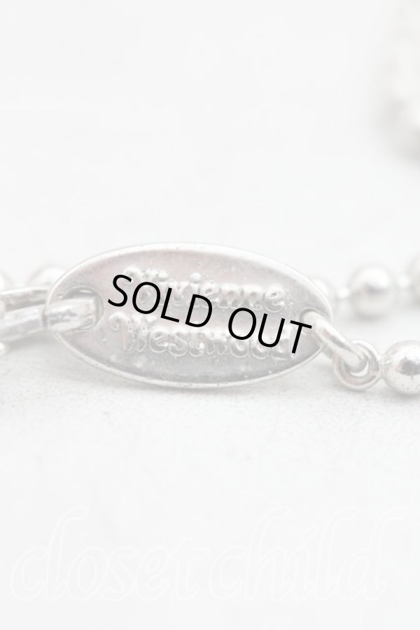 画像4: ヴィヴィアンウエストウッド 中古 / AARON3Dオーブネックレス  シルバー  H-26-01-25-058-nl-IN-ZH (4)