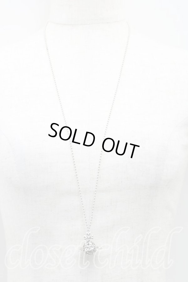 画像5: ヴィヴィアンウエストウッド 中古 / AARON3Dオーブネックレス  シルバー  H-26-01-25-058-nl-IN-ZH (5)