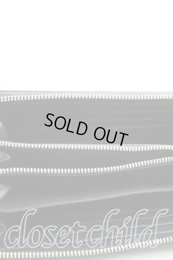 画像4: ヴィヴィアンウエストウッド 中古 / クラシックラウンドジップ  黒ｘ青  H-26-01-25-063-wa-OD-ZH (4)