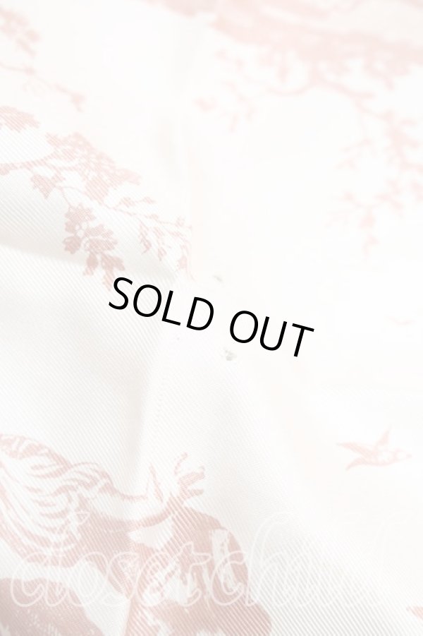 画像4: ヴィヴィアンウエストウッド 中古 / トワレ柄シルクスカーフ  ピンク  H-26-01-25-071-gd-IN-ZH (4)