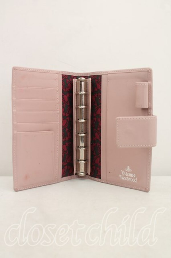 画像3: ヴィヴィアンウエストウッド 中古 / ヴィンテージウォーターオーブシステム手帳  ピンク  H-26-01-25-074-gd-OD-ZH (3)