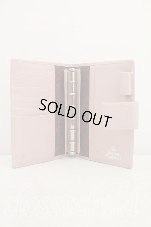 画像3: ヴィヴィアンウエストウッド 中古 / ヴィンテージウォーターオーブシステム手帳  ピンク  H-26-01-25-074-gd-OD-ZH (3)