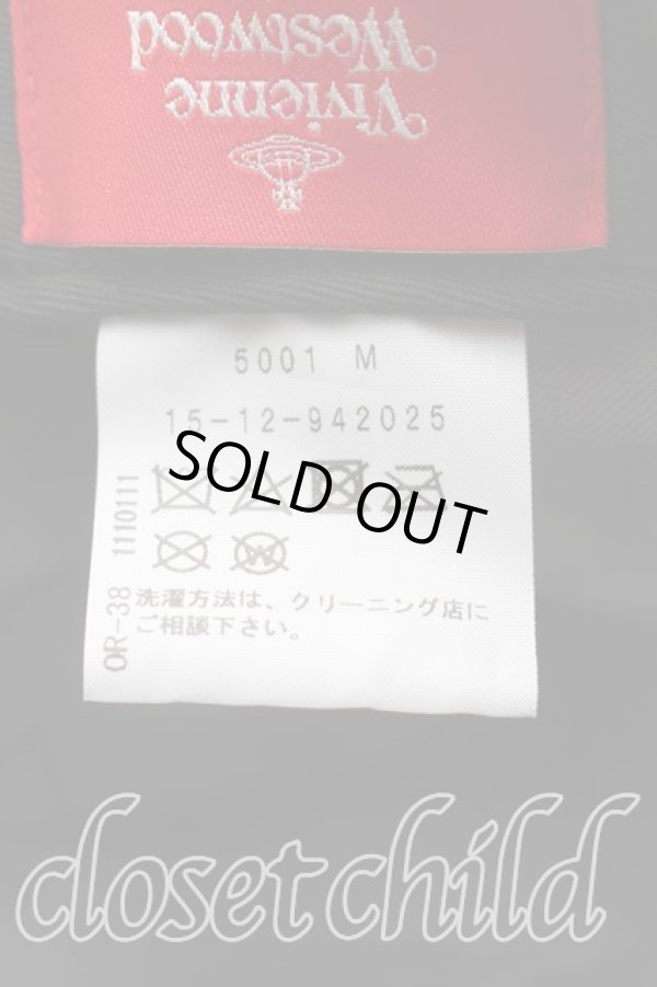 画像5: ヴィヴィアンウエストウッド 中古 / ニードルパンチギンガムキャップ  灰  H-26-01-25-078-ha-OD-ZH (5)