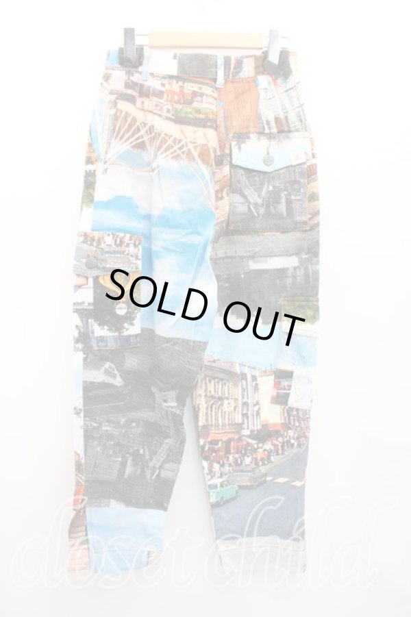 画像2: ヴィヴィアンウエストウッド 中古 / バタシーptパンツ 01(7号相当) マルチ  H-26-01-25-009-pa-IN-ZH (2)