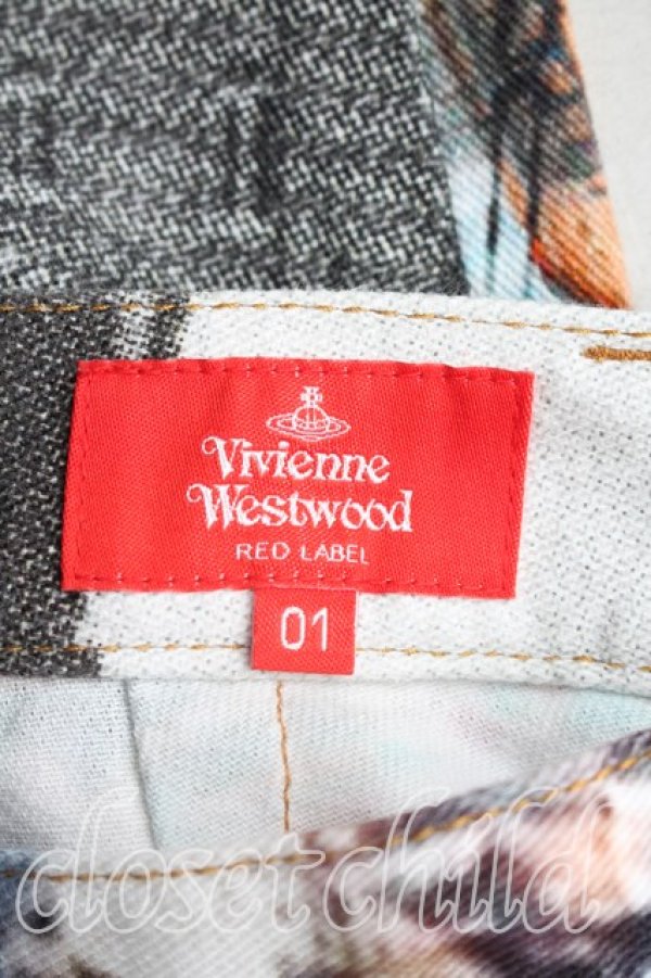 画像3: ヴィヴィアンウエストウッド 中古 / バタシーptパンツ 01(7号相当) マルチ  H-26-01-25-009-pa-IN-ZH (3)