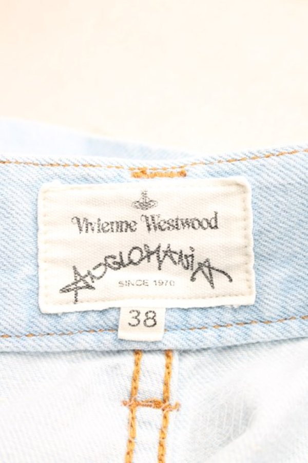 画像3: ANGLOMANIA 中古 / フロントアシメデニム 38(M相当) インディゴ  H-26-01-25-011-pa-IN-ZH (3)