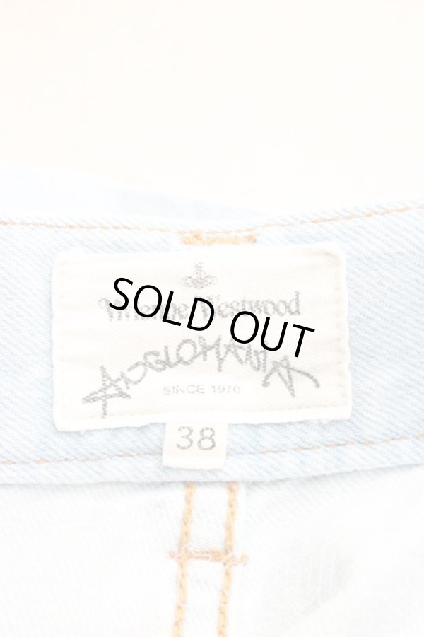 画像3: ANGLOMANIA 中古 / フロントアシメデニム 38(M相当) インディゴ  H-26-01-25-011-pa-IN-ZH (3)