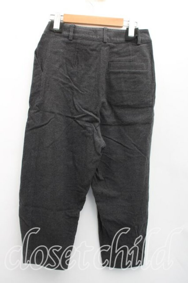 画像2: ANGLOMANIA 中古 / ウール七分丈パンツ 36(S相当) 灰  H-26-01-25-012-pa-IN-ZH (2)