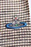 画像6: ヴィヴィアンウエストウッド MAN 中古 / ギンガムチェックシャンタンパンツ L 茶  H-26-01-25-014-pa-IN-ZH (6)