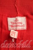画像3: ヴィヴィアンウエストウッド 中古 / カラーオーブ刺繍ニットパンツ  赤  H-26-01-25-015-pa-IN-ZH (3)