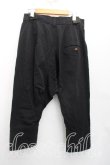 画像2: ヴィヴィアンウエストウッド 中古 / サルエルパンツ 2（9号相当） 黒  H-26-01-25-016-pa-OD-ZH (2)