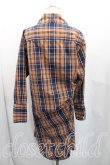 画像2: ヴィヴィアンウエストウッド 中古 / タータンチェックシャツワンピース 00（ワンサイズ） 茶  H-26-01-25-002-op-OD-ZH (2)