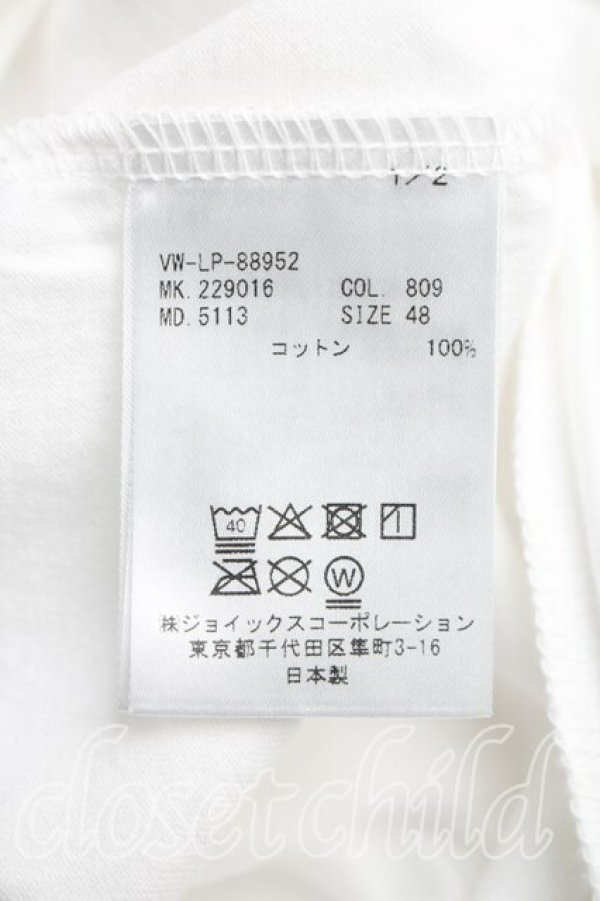 画像4: ヴィヴィアンウエストウッド MAN 中古 / クエスッチョンマークORBTシャツ 48（メンズL相当） 白  H-26-02-01-024-ts-OD-ZH (4)