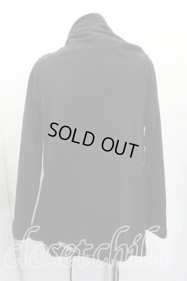 画像2: ヴィヴィアンウエストウッド MAN 中古 / ラインオーブ刺繍フラップスウェット FREE 黒  H-26-02-01-025-to-OD-ZH (2)